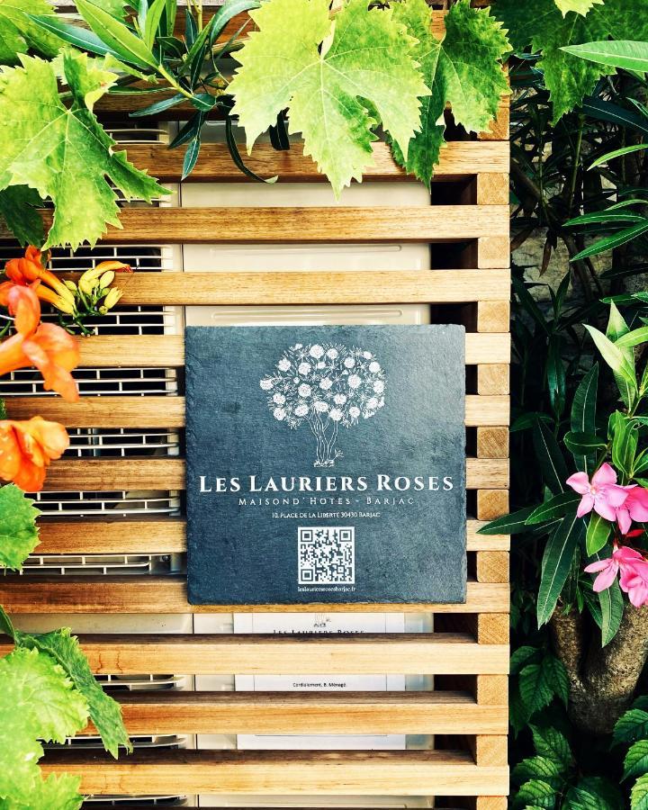Les Lauriers Roses - Maison D'Hotes Barjac  Eksteriør billede